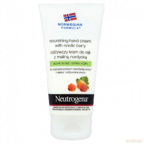 Neutrogena Formuła Norweska: Odżywczy Krem do rąk z maliną nordycką 75 ml