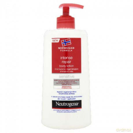 Neutrogena Formuła Norweska: Regenerująca emulsja do ciała - skóra wrażliwa 400 ml
