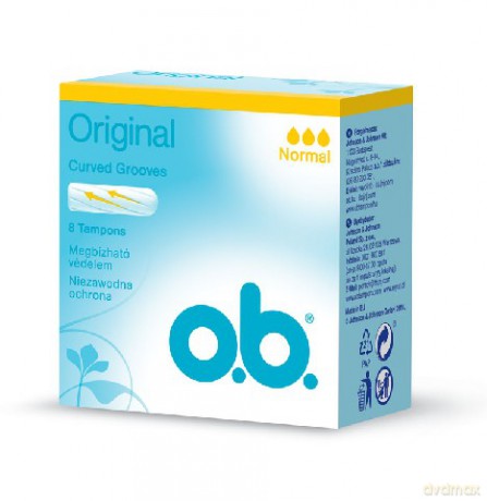 O.B.Original Normal: tampony (8 sztuk)