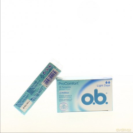 O.B.ProComfort Light Days: komfortowe tampony (16 sztuk)