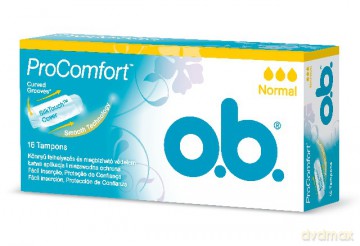 O.B.ProComfort Normal: komfortowe tampony (16 sztuk)