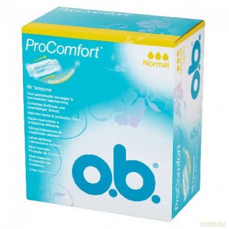 O.B.ProComfort Normal: komfortowe tampony (56 sztuk)