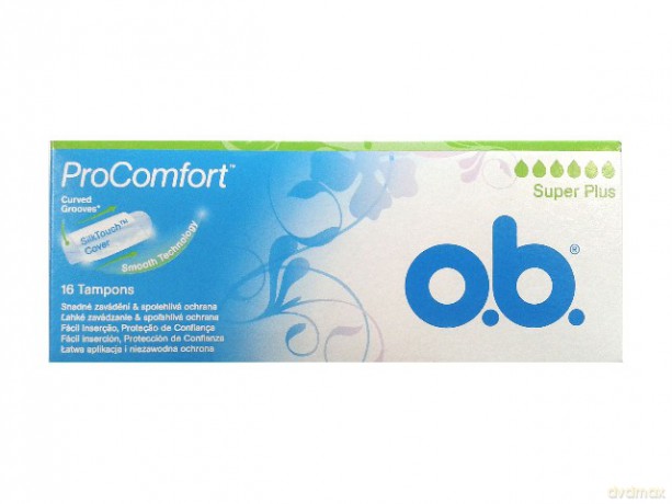 O.B.ProComfort Super Plus: komfortowe tampony (16 sztuk)