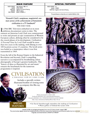 Civilisation (BBC) [4xBlu-Ray]