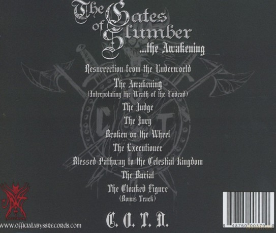 The Gates of Slumber: ...the Awakening [CD]