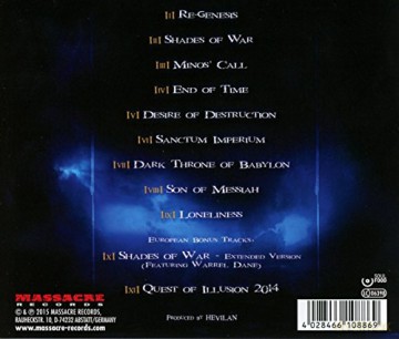 Hevilan: The End Of Time [CD]