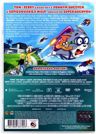 Tom i Jerry: Superagenci [DVD]