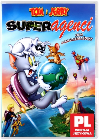 Tom i Jerry: Superagenci [DVD]