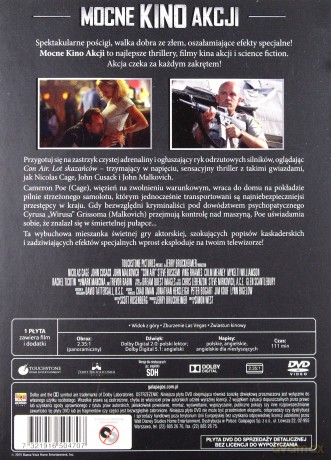 Con Air: Lot skazańców (Mocne Kino Akcji) [DVD]