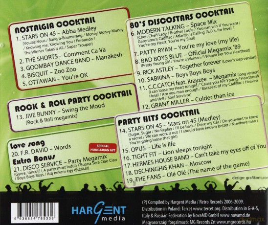 Retro Disco Cocktail 2 [CD]