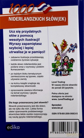 1000 niderlandzkich słów(ek). Ilustrowany słownik [KSIĄŻKA]