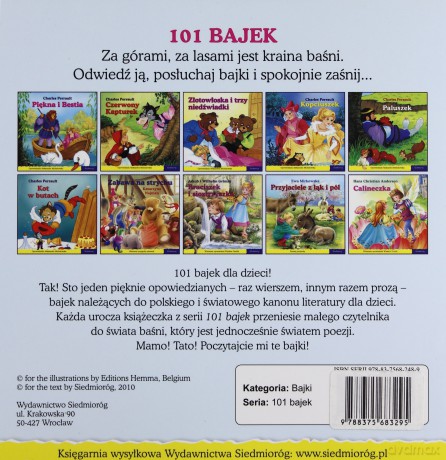 101 bajek - Brzydkie kaczątko [KSIĄŻKA]
