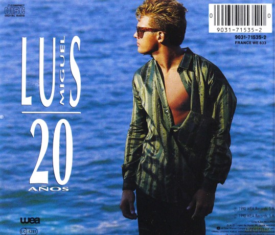 Luis Miguel: 20 Anos [CD]