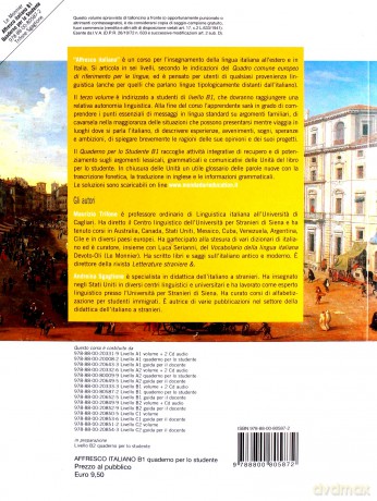 Affresco italiano B1 quaderno per lo studente [KSIĄŻKA]