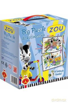 ALEXANDER Zou. Big puzzle do kolorowania [PUZZLE]
