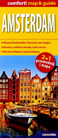 Amsterdam 2 w 1 przewodnik + mapa