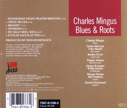 Charles Mingus: Blues And Roots [CD]