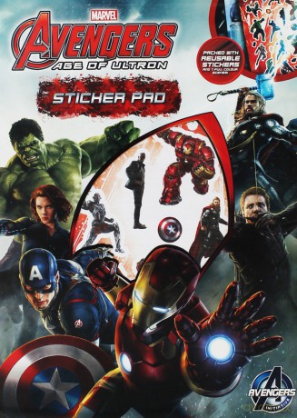 Avengers II. Naklejki papierowe [KSIĄŻKA]