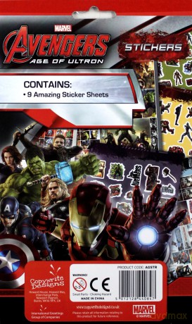 Avengers II.700 naklejek [KSIĄŻKA]