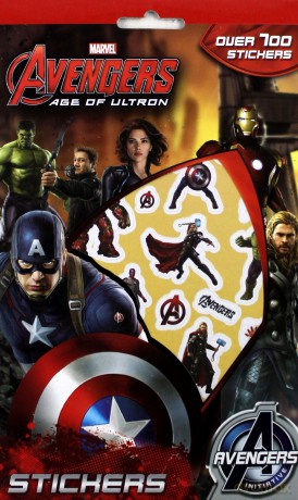 Avengers II.700 naklejek [KSIĄŻKA]