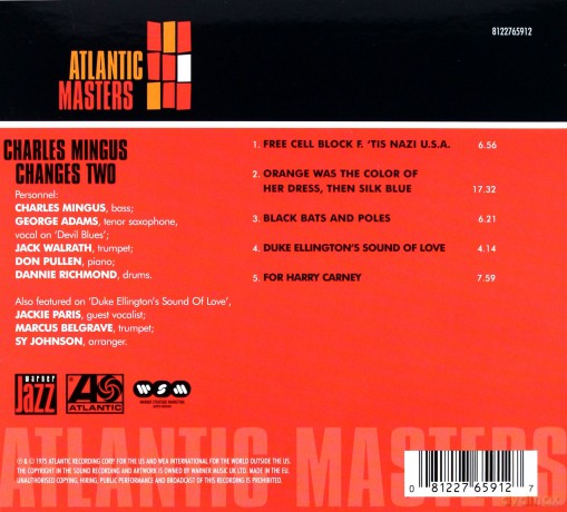 Charles Mingus: Changes Two (digipack) [CD]