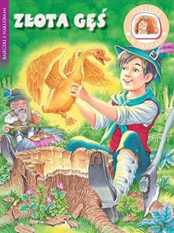 Bajeczki z naklejkami - Złota Gęś [KSIĄŻKA]