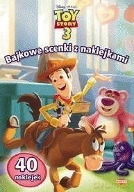 Bajkowe scenki z naklejkami - Toy Story 3 [KSIĄŻKA]