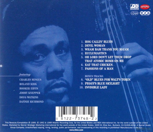 Charles Mingus: Oh Yeah [CD]
