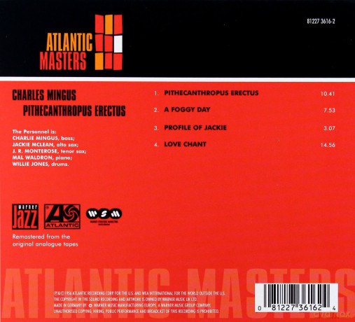 Charles Mingus: Pithecanthropus Erectus (digipack) [CD]