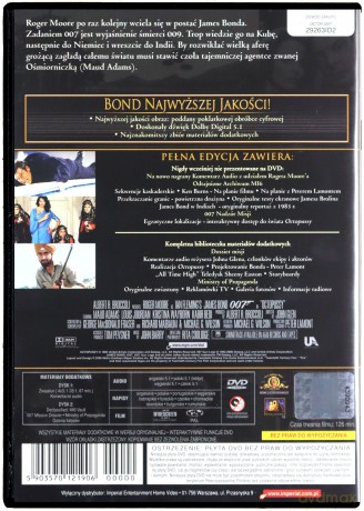 007 James Bond Ośmiorniczka Ultimate Edition [2DVD]