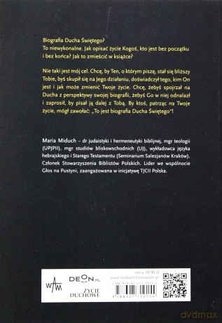 Biografia Ducha Świętego [KSIĄŻKA]