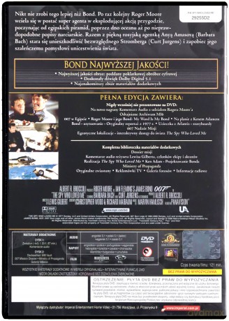 007 James Bond Szpieg, który mnie kochał Ultimate Edition [2DVD]
