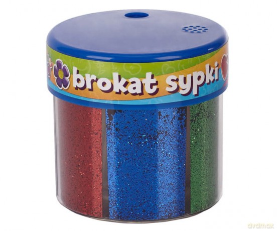 Brokat 6 kolorów 50 g