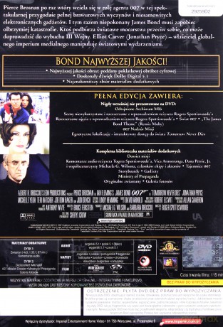 007 James Bond Jutro nie umiera nigdy Ultimate Edition [2DVD]