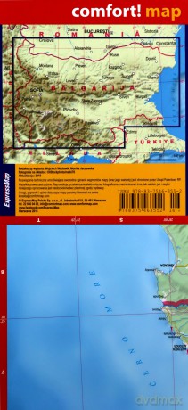 Bułgaria 1:520 000 laminat