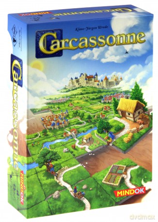 Carcassonne - gra planszowa podstawowa edycja [GRA]
