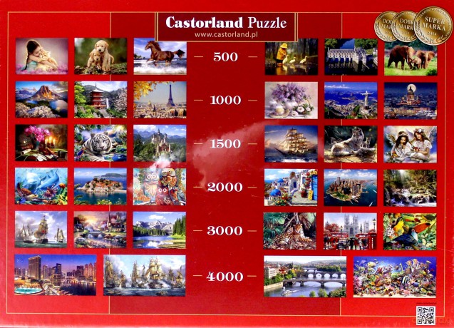 CASTORLAND 1000 el. Buddyjska świątynia. Japonia [PUZZLE]