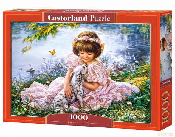 CASTORLAND 1000 el. Puppy Love [PUZZLE]