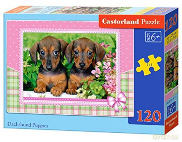 CASTORLAND 120 el. Dachshund Puppies [PUZZLE]