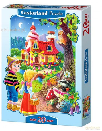 CASTORLAND 20 el. maxi - Jaś i Małgosia [PUZZLE]