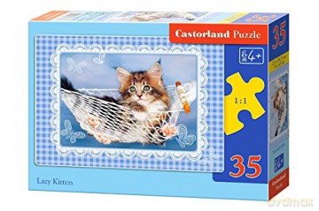 CASTORLAND 35 el. Lazy Kitten [PUZZLE]