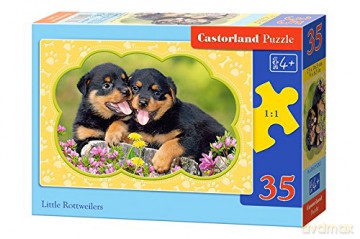CASTORLAND 35 el. Little Rottweilers [PUZZLE]