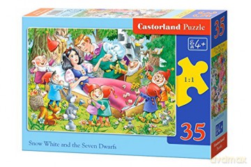 CASTORLAND 35 el. Snow White and the seven dwarfs [PUZZLE]