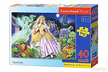 CASTORLAND 40 el. maxi - Cinderella [PUZZLE]