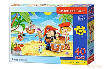 CASTORLAND 40 el. maxi - Pirate Treasure [PUZZLE]