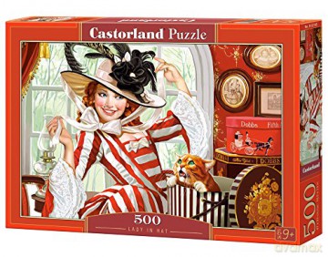 CASTORLAND 500 el. Lady in Hat [PUZZLE]