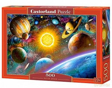 CASTORLAND 500 el. Przestrzeń kosmiczna / Outer space [PUZZLE]