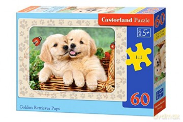 CASTORLAND 60 el. Golden Retriver Pups [PUZZLE]