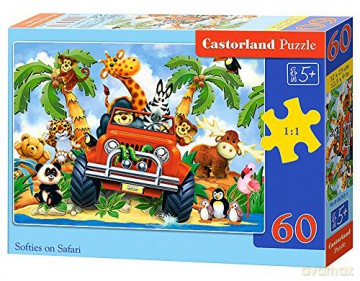 CASTORLAND 60 el. Softies on Safari [PUZZLE]