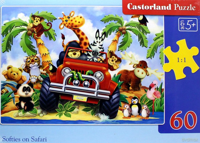 CASTORLAND 60 el. Softies on Safari [PUZZLE]